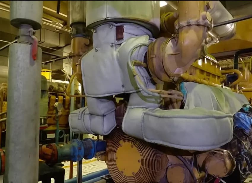 Removable Lagging Insulation Jacket for Caterpillar G3516C | MSEW Pakistan