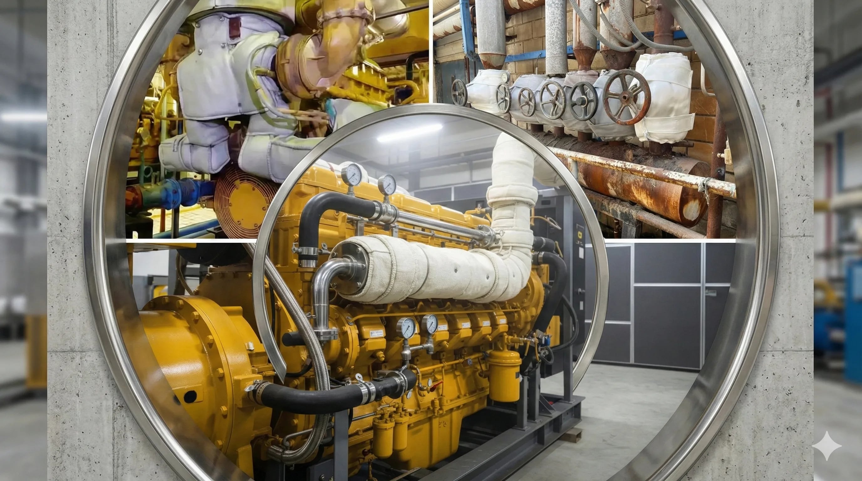 Removable & Reusable Industrial Insulation Jackets - service