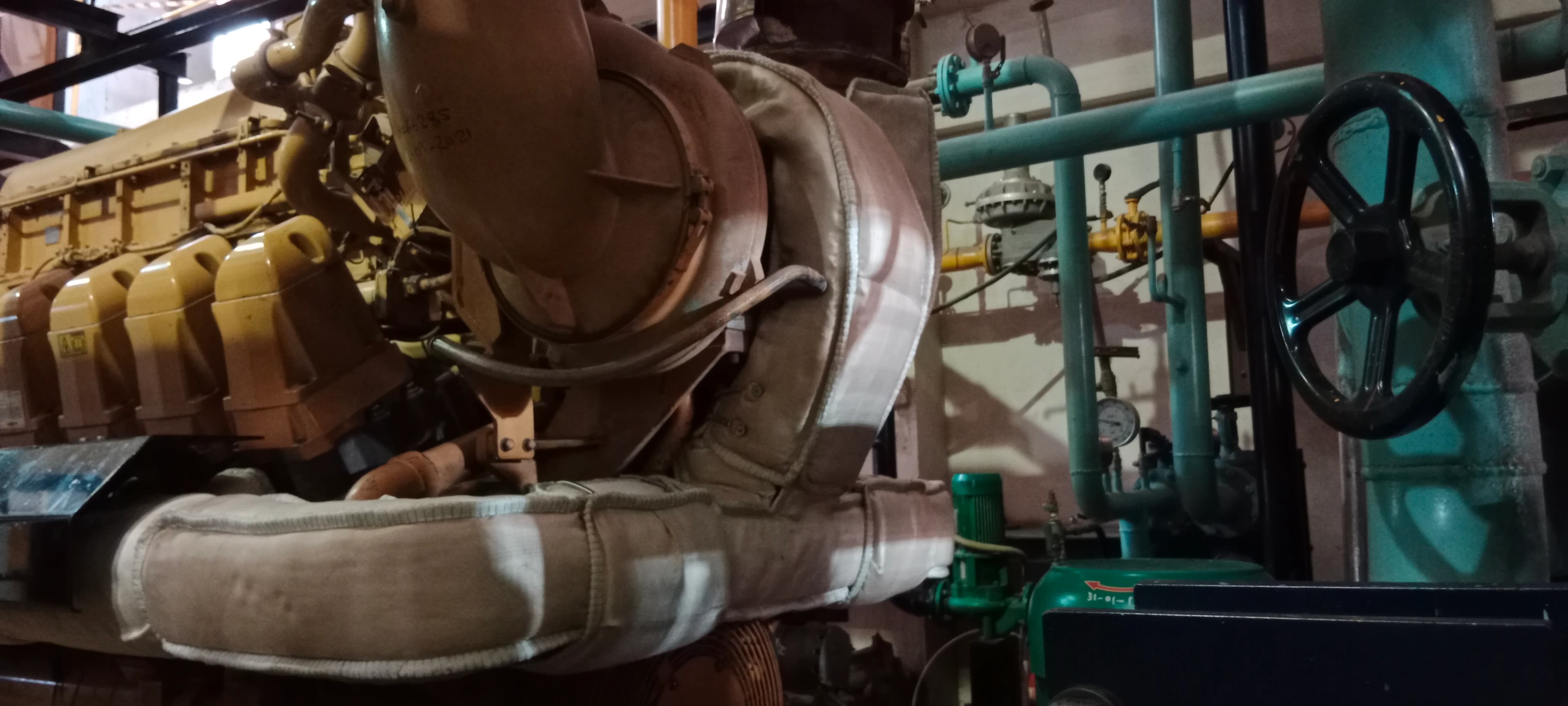 Caterpillar G3520-C Generator Insulation Jacket