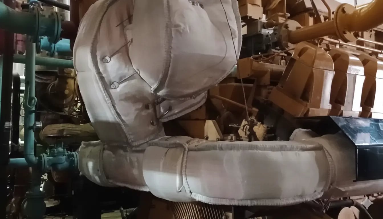 Heat Shields Insulation Jacket for Caterpillar G3520C | MSEW Pakistan - hero