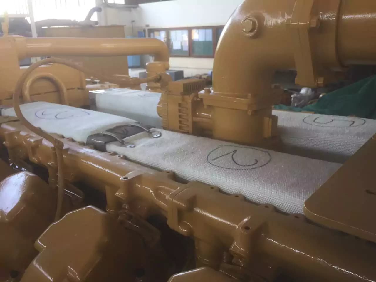 Caterpillar G3516-A Generator Insulation Jacket