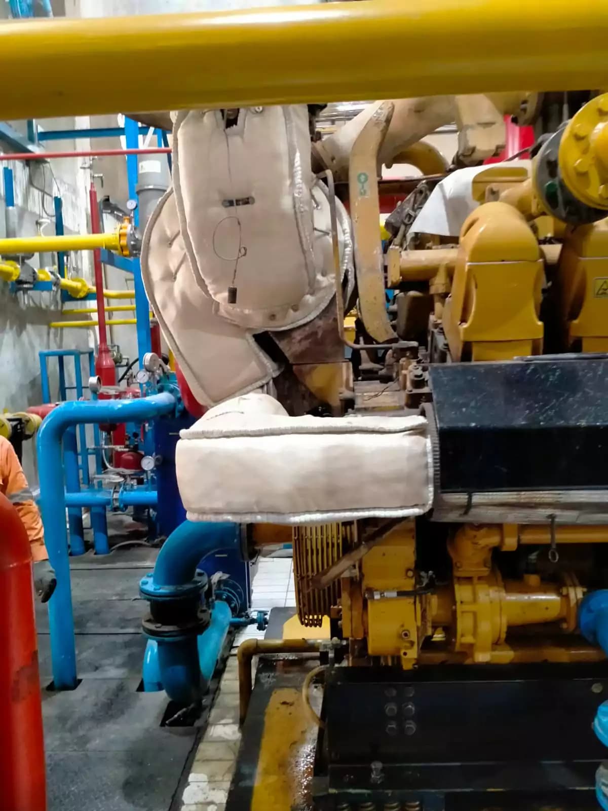 Caterpillar G3520-C Generator Insulation Jacket