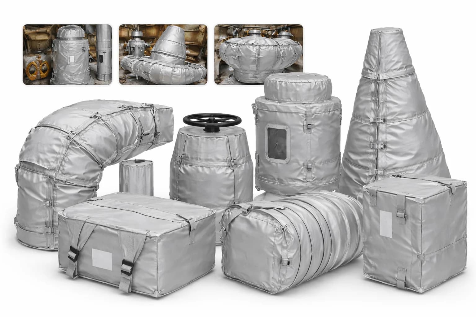 Removable Insulation Jackets Manufacturer by M. Shahrukh Engineering Works