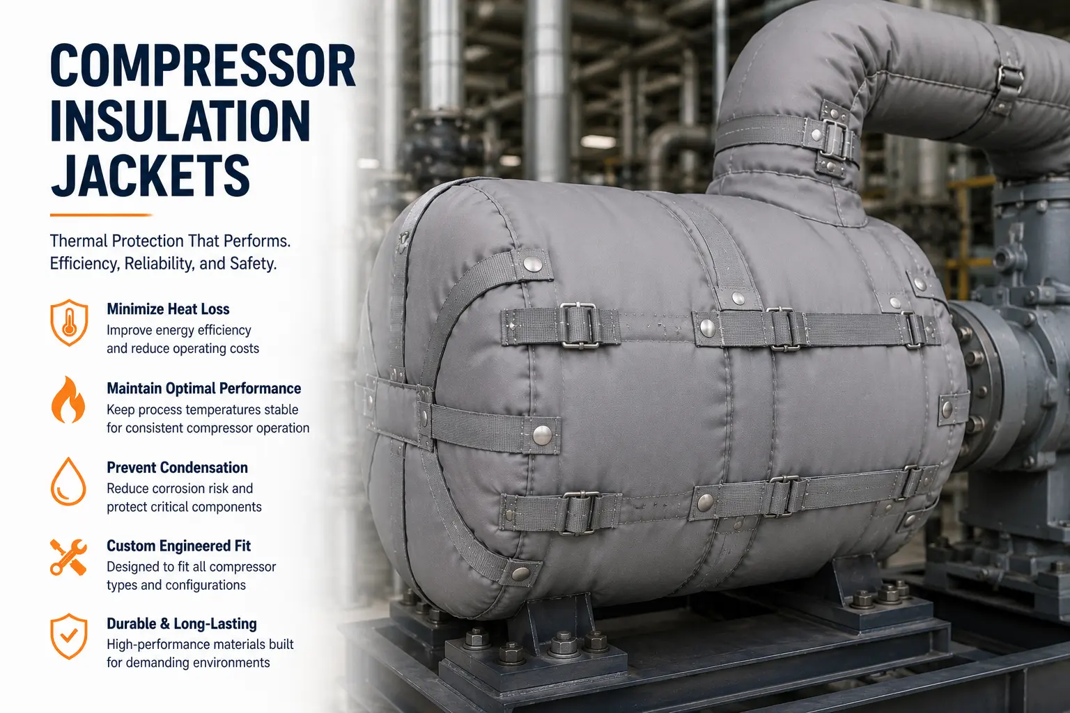 Compressor Insulation Jackets