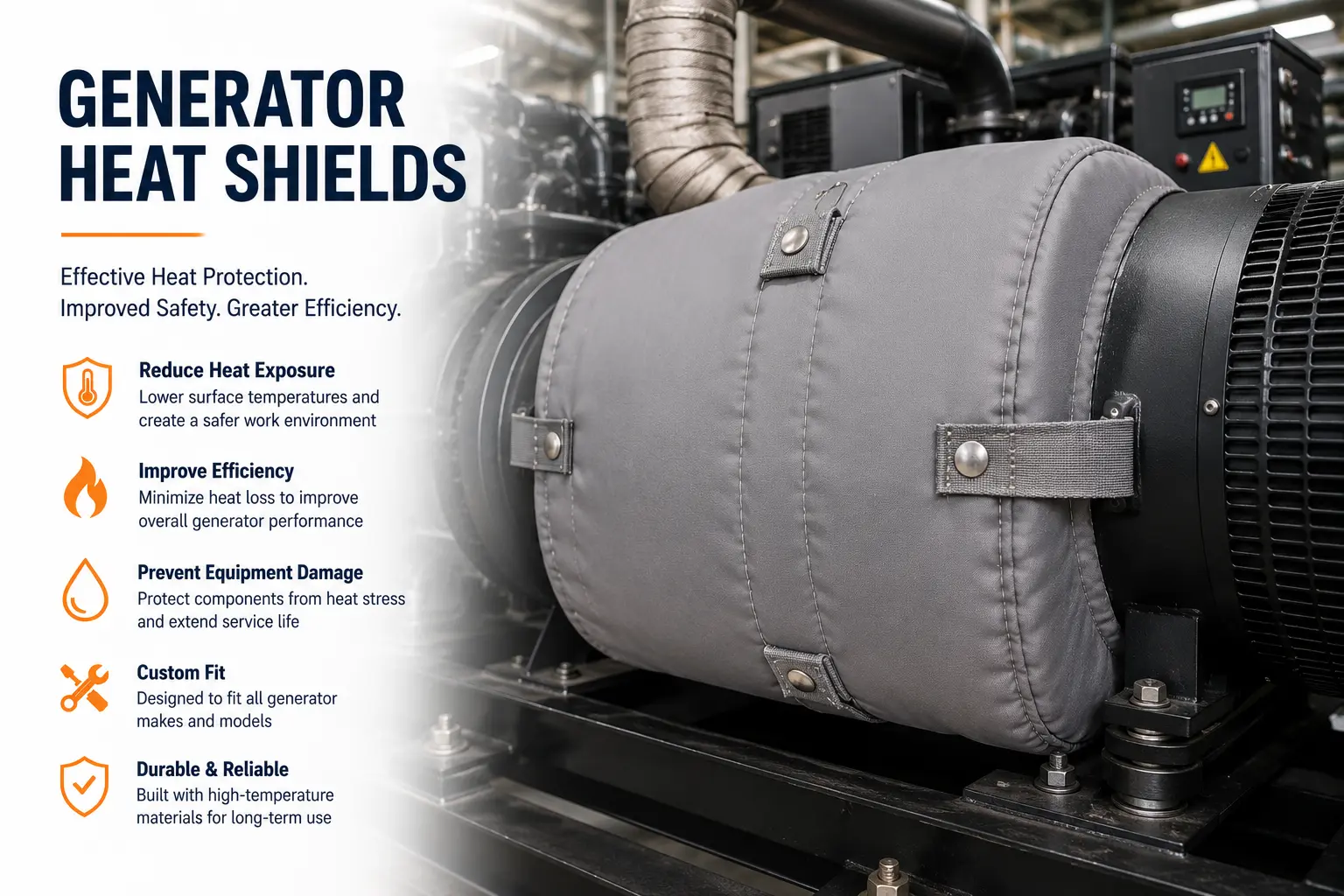 Generator Heat Shields