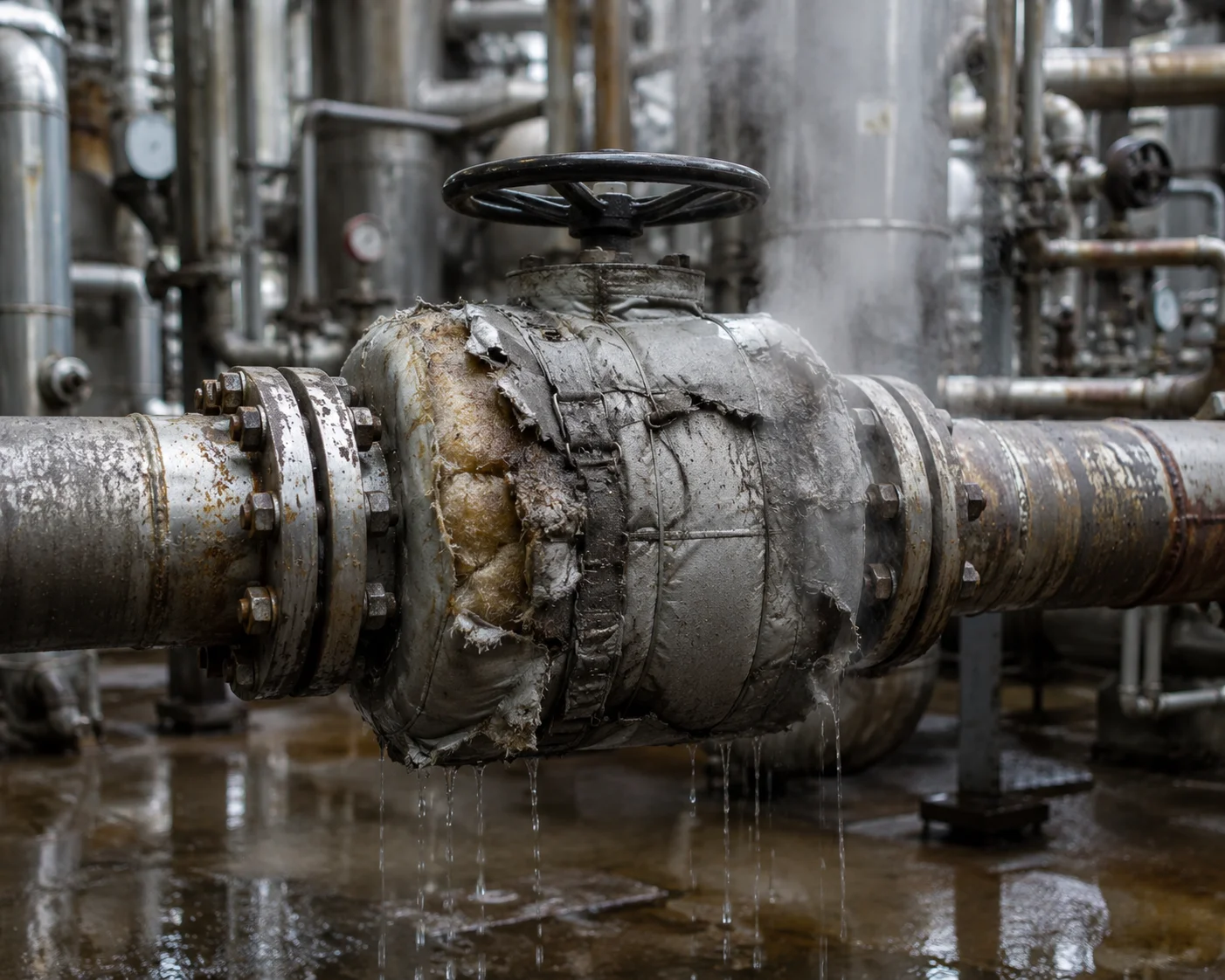 Heat Loss from Industrial Piping