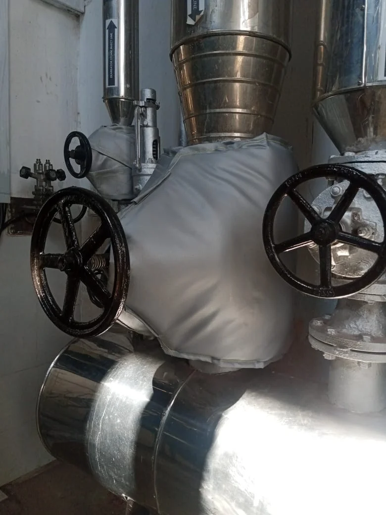 Removable Pipe Insulation Cover Solution