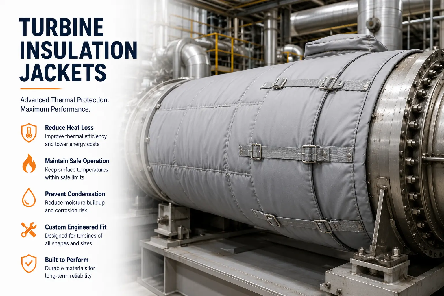 Turbine Insulation Jackets