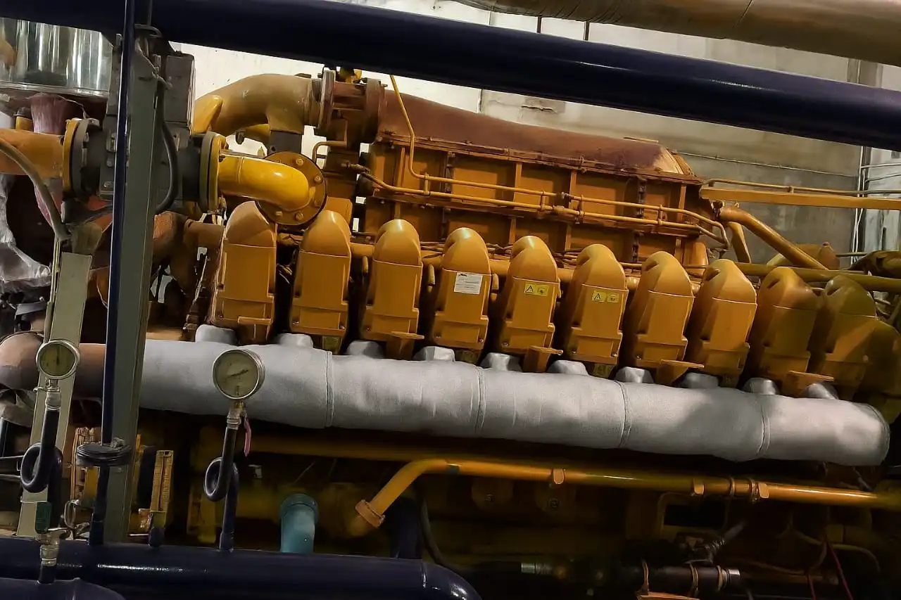 Removable Lagging Insulation Jacket for Caterpillar G3516C | MSEW Pakistan