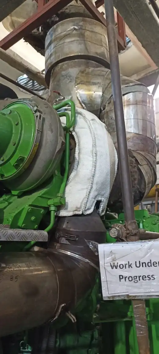 Jenbacher JGS616 Generator Insulation Jacket